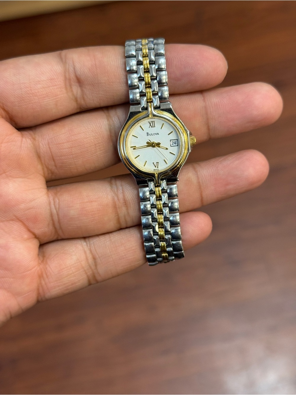 Bulova vintage Women’s Two-Tone Gold & Silver Dress Watch